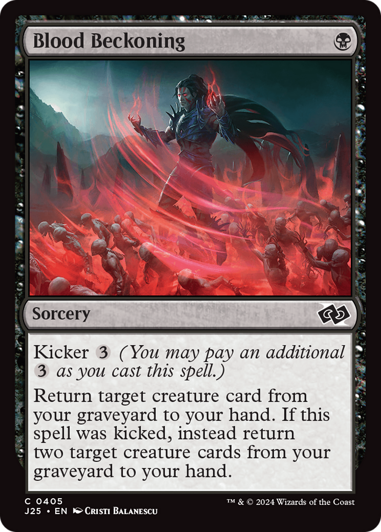 Magic: The Gathering - Blood Beckoning - Foundations Jumpstart