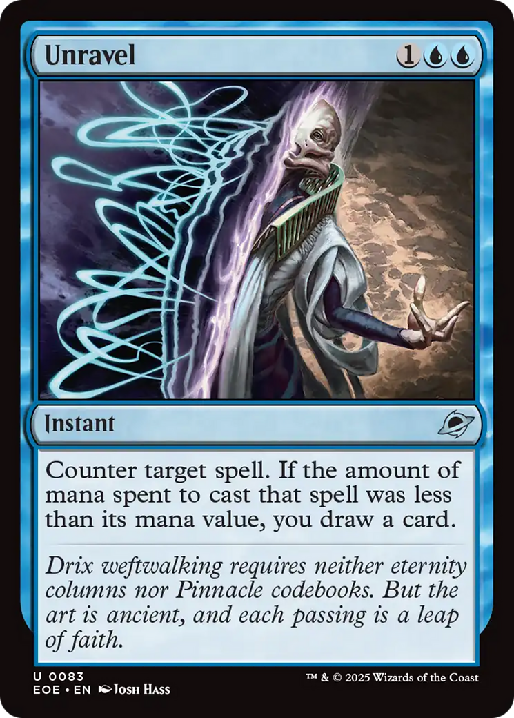 Magic: The Gathering - Unravel Foil - Edge of Eternities