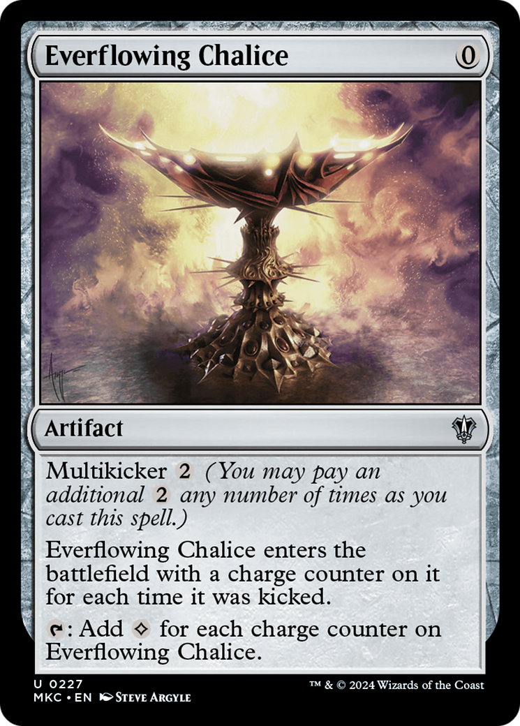 Magic: The Gathering - Everflowing Chalice - Murders at Karlov Manor Commander