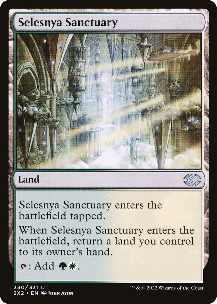 Magic: The Gathering - Selesnya Sanctuary - Double Masters 2022