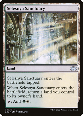 Magic: The Gathering - Selesnya Sanctuary - Double Masters 2022