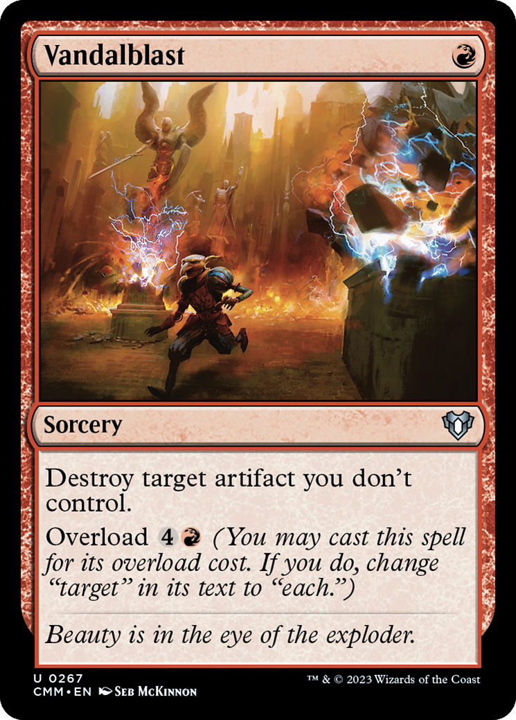 Magic: The Gathering - Vandalblast - Commander Masters