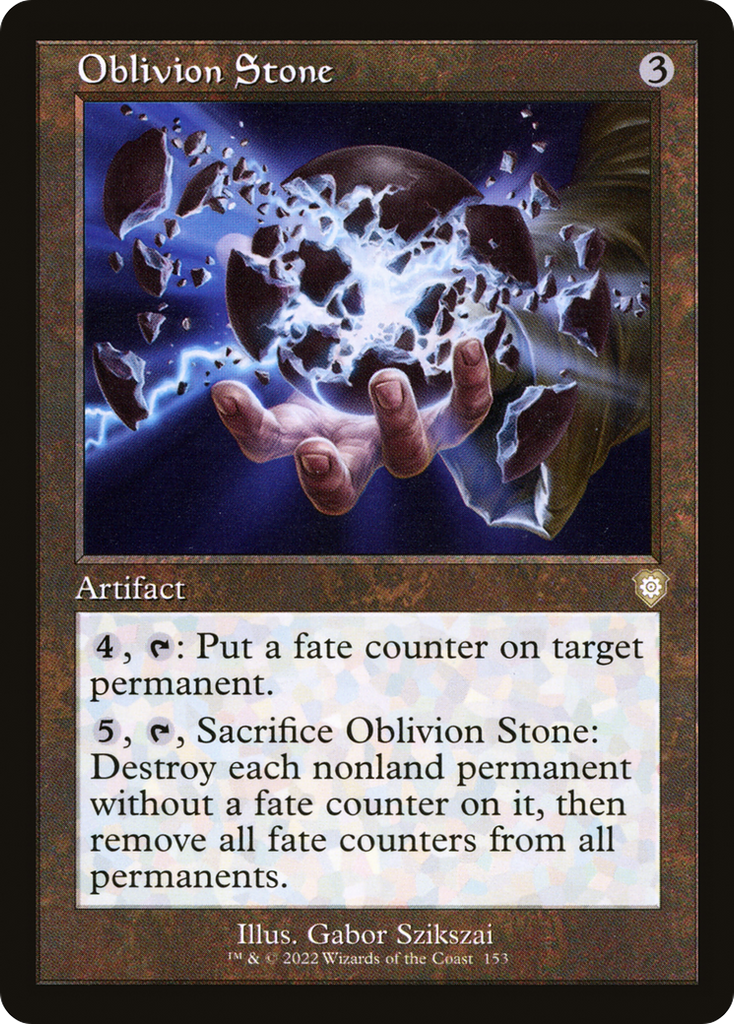 Magic: The Gathering - Oblivion Stone - The Brothers' War Commander