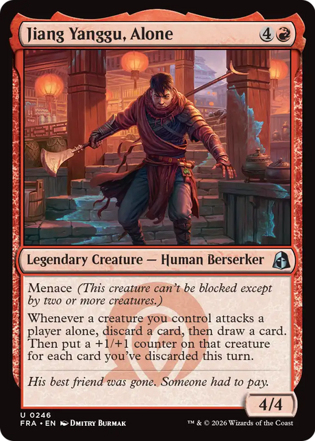 Magic: The Gathering - Jiang Yanggu, Alone - Reality Fracture