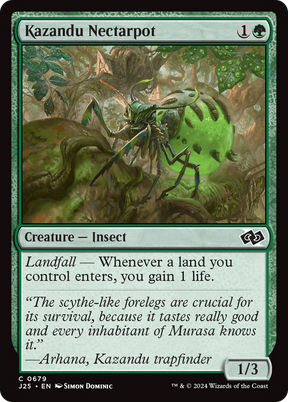 Magic: The Gathering - Kazandu Nectarpot - Foundations Jumpstart