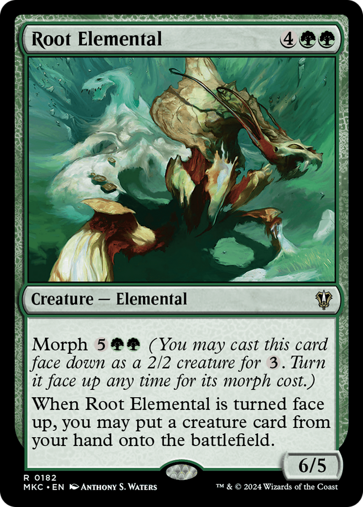 Magic: The Gathering - Root Elemental - Murders at Karlov Manor Commander