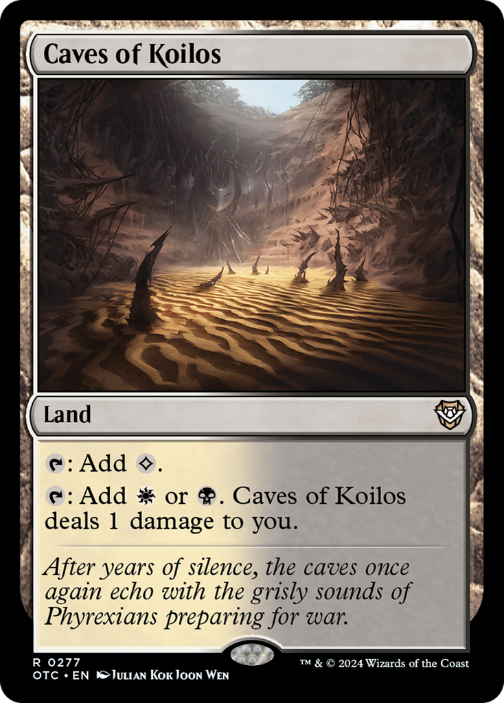 Magic: The Gathering - Caves of Koilos - Outlaws of Thunder Junction Commander