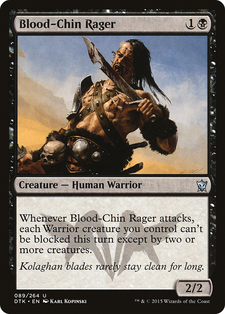 Magic: The Gathering - Blood-Chin Rager Foil - Dragons of Tarkir