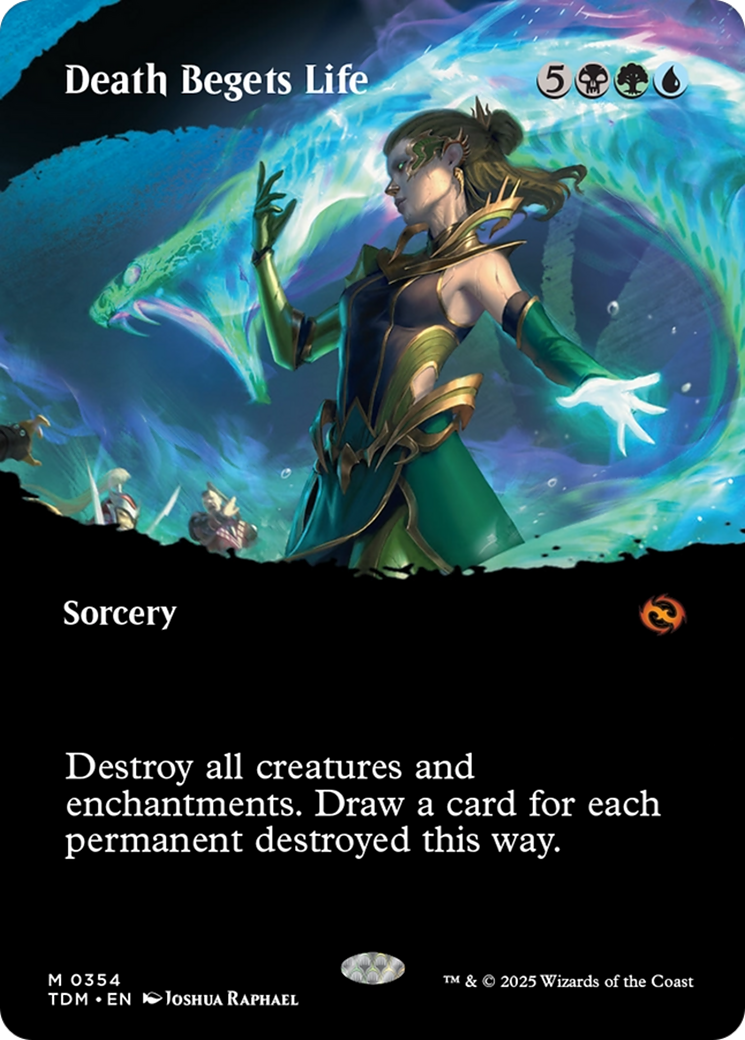 Magic: The Gathering - Death Begets Life Foil - Tarkir: Dragonstorm