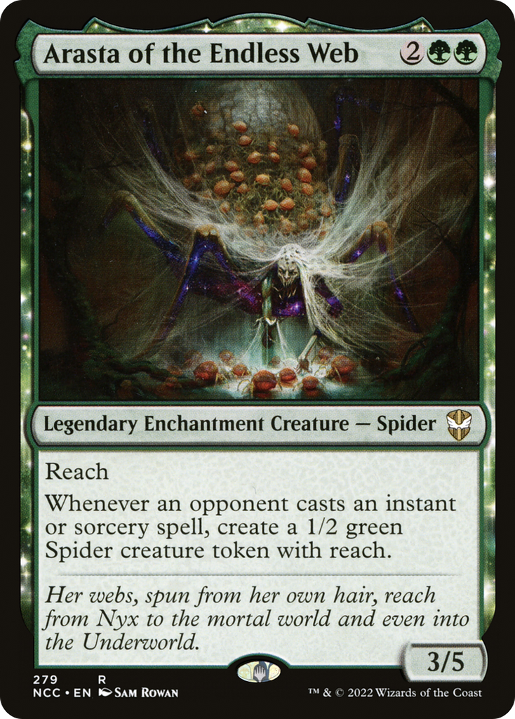 Magic: The Gathering - Arasta of the Endless Web - New Capenna Commander