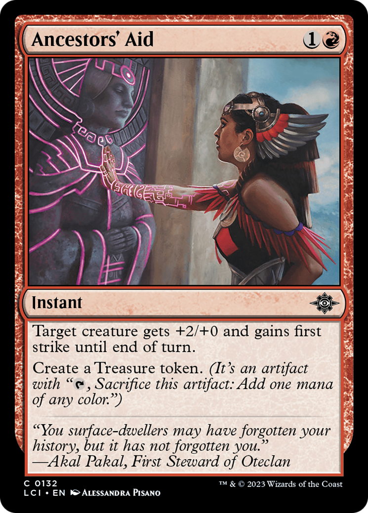 Magic: The Gathering - Ancestors' Aid - The Lost Caverns of Ixalan