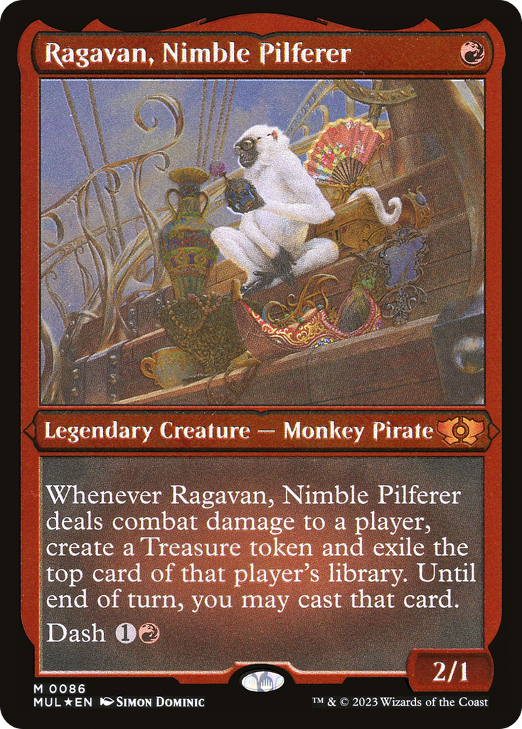 Magic: The Gathering - Ragavan, Nimble Pilferer Foil - Multiverse Legends