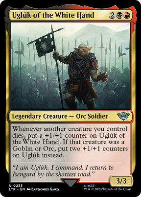 Magic: The Gathering - Uglúk of the White Hand - The Lord of the Rings: Tales of Middle-earth
