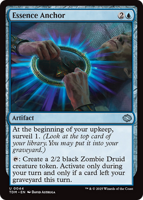 Magic: The Gathering - Essence Anchor Foil - Tarkir: Dragonstorm