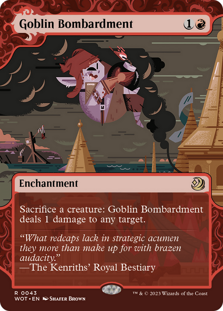 Magic: The Gathering - Goblin Bombardment - Wilds of Eldraine: Enchanting Tales