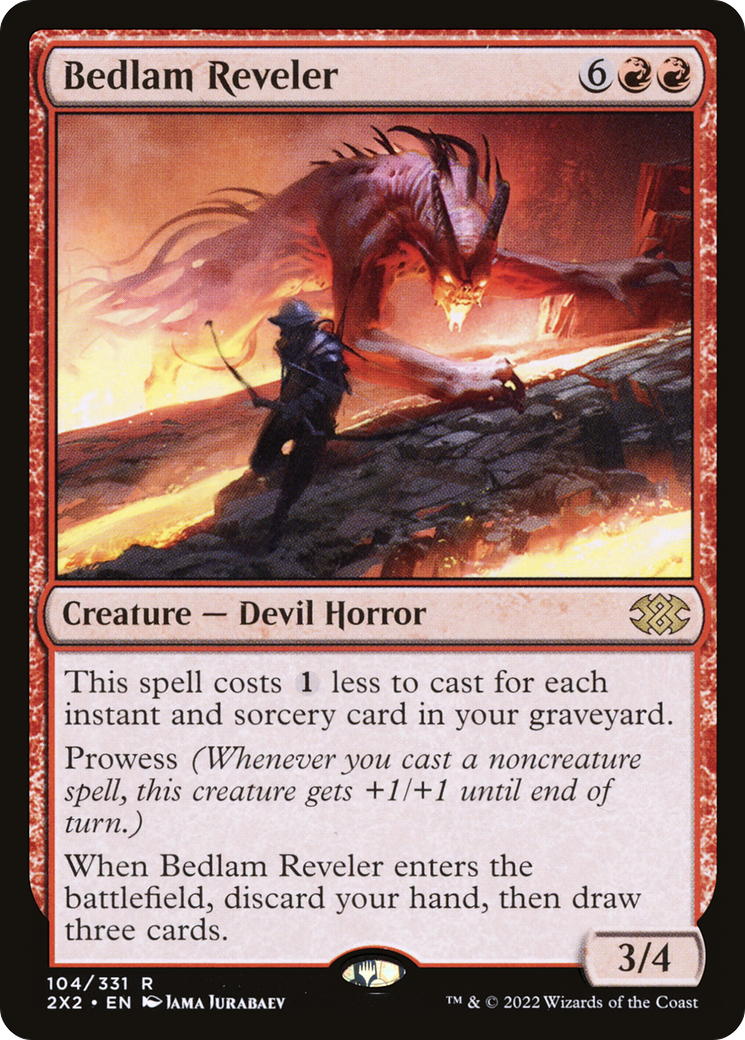 Magic: The Gathering - Bedlam Reveler - Double Masters 2022