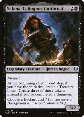Magic: The Gathering - Safana, Calimport Cutthroat - Commander Legends: Battle for Baldur's Gate