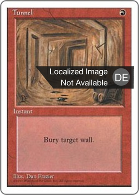 Magic: The Gathering - Tunnel - Fourth Edition
