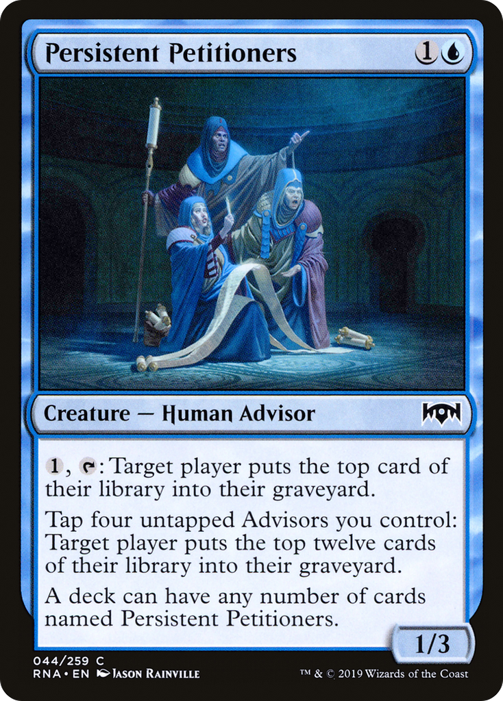 Magic: The Gathering - Persistent Petitioners Foil - Ravnica Allegiance