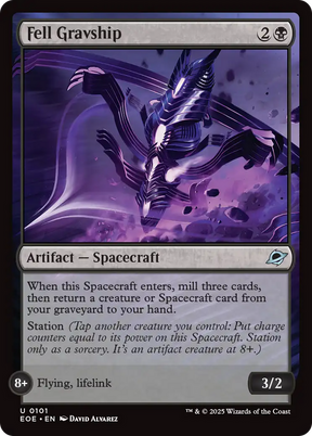 Magic: The Gathering - Fell Gravship Foil - Edge of Eternities