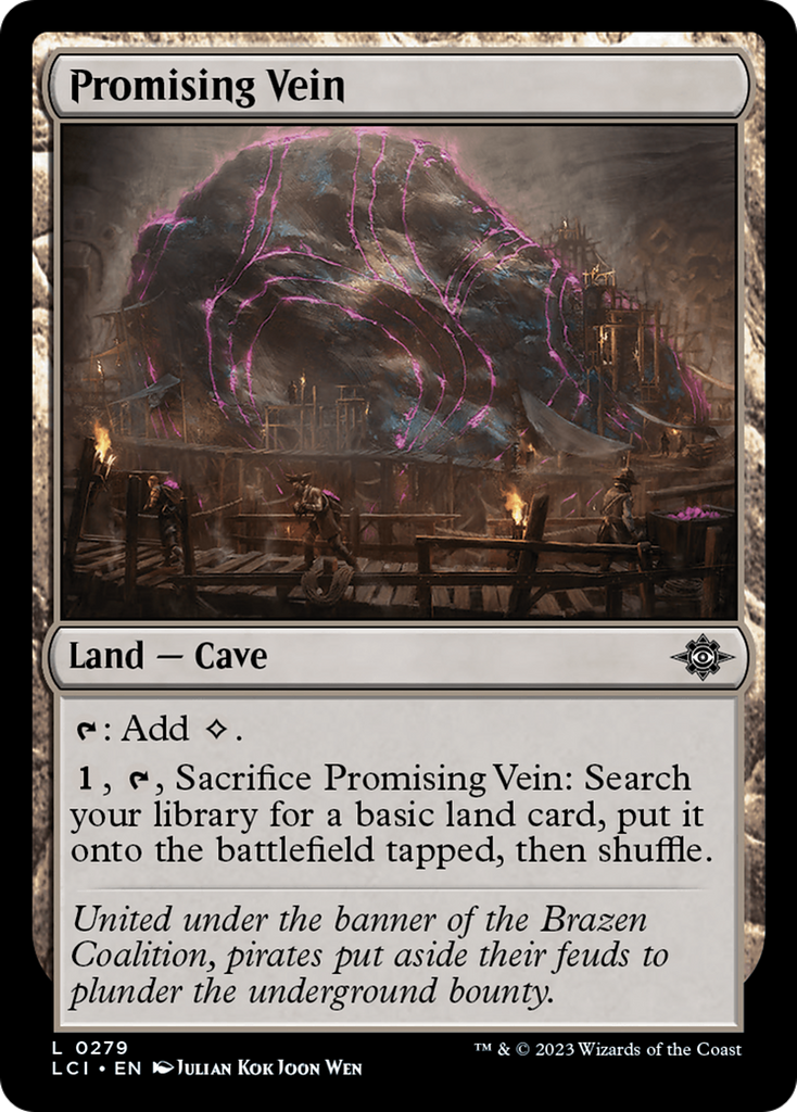 Magic: The Gathering - Promising Vein - The Lost Caverns of Ixalan