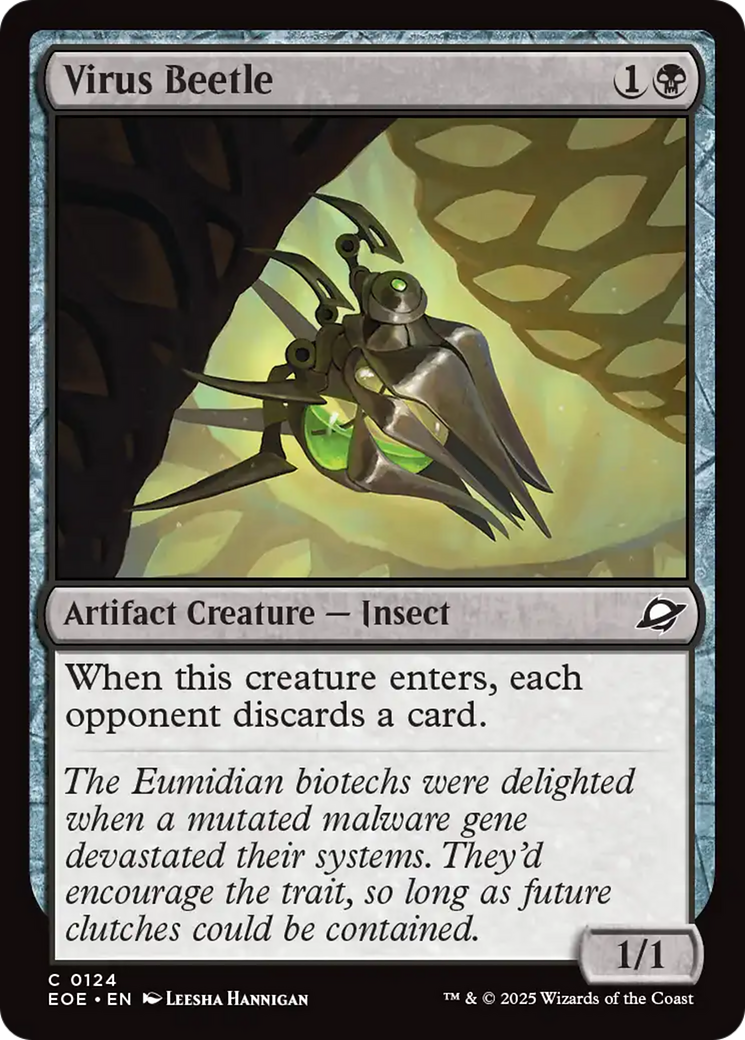 Magic: The Gathering - Virus Beetle - Edge of Eternities