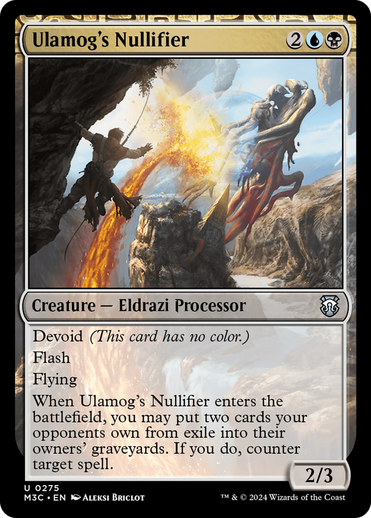 Magic: The Gathering - Ulamog's Nullifier - Modern Horizons 3 Commander