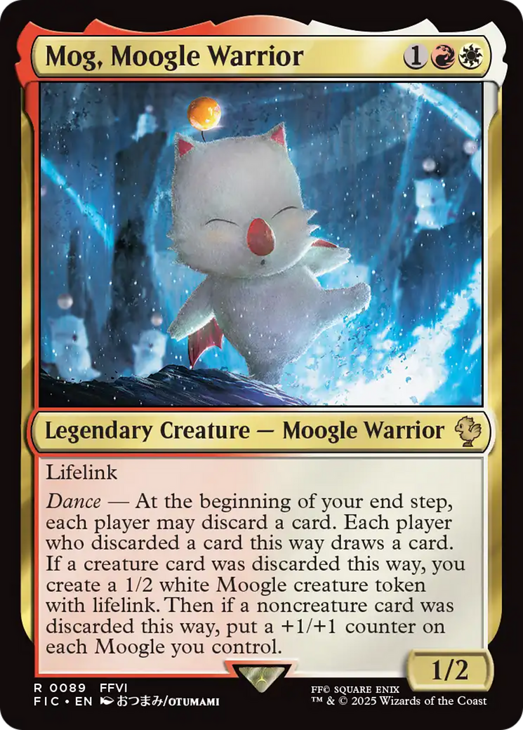 Magic: The Gathering - Mog, Moogle Warrior - Final Fantasy Commander