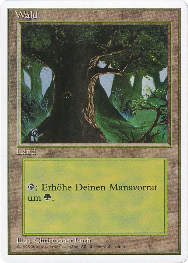 Magic: The Gathering - Wald - Fourth Edition