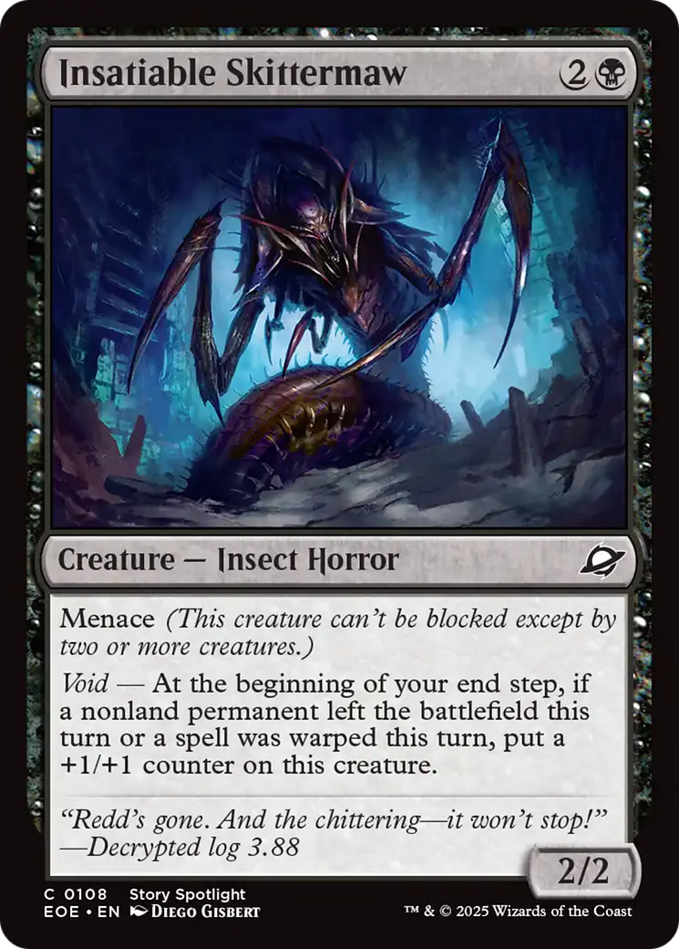 Magic: The Gathering - Insatiable Skittermaw - Edge of Eternities