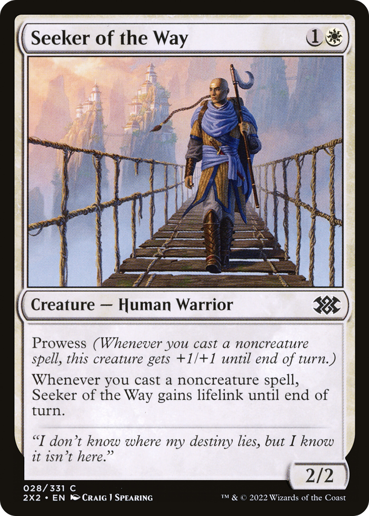 Magic: The Gathering - Seeker of the Way - Double Masters 2022