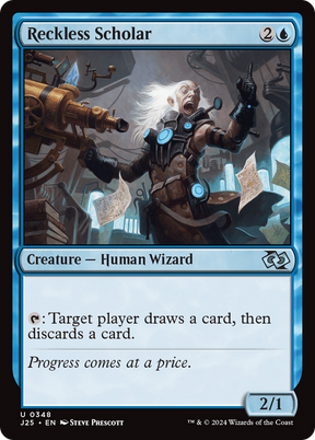 Magic: The Gathering - Reckless Scholar - Foundations Jumpstart