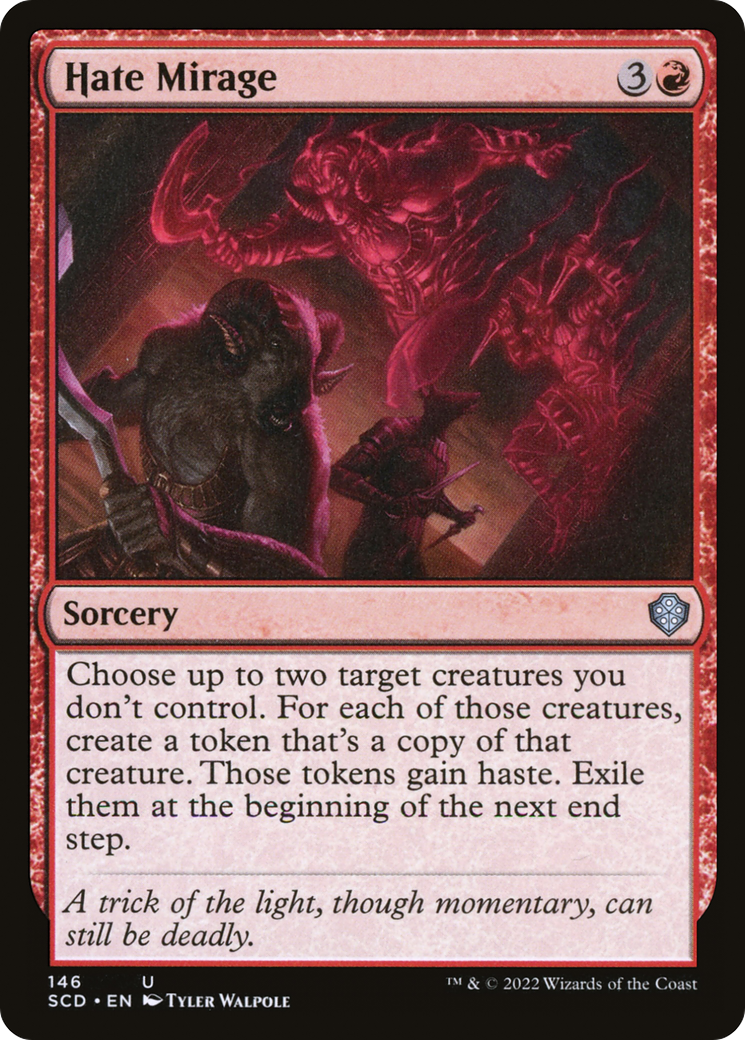 Magic: The Gathering - Hate Mirage - Starter Commander Decks