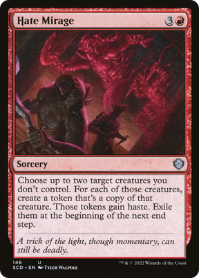 Magic: The Gathering - Hate Mirage - Starter Commander Decks