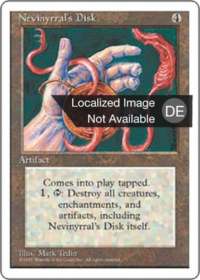 Magic: The Gathering - Nevinyrrals Wunderscheibe - Fourth Edition