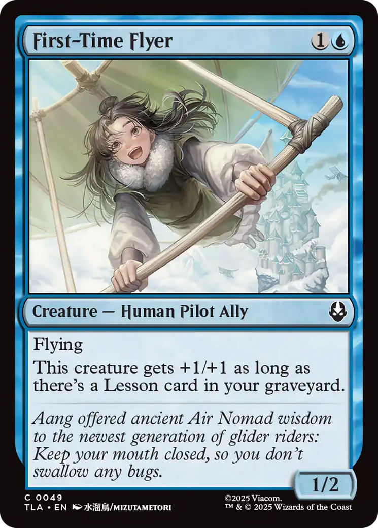 Magic: The Gathering - First-Time Flyer Foil - Avatar: The Last Airbender