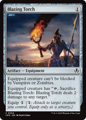 Magic: The Gathering - Blazing Torch Foil - Innistrad Remastered