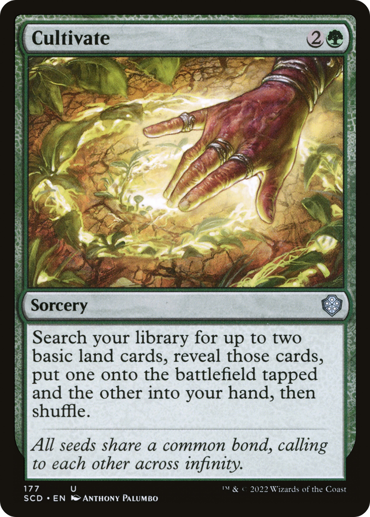 Magic: The Gathering - Cultivate - Starter Commander Decks