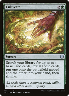 Magic: The Gathering - Cultivate - Starter Commander Decks