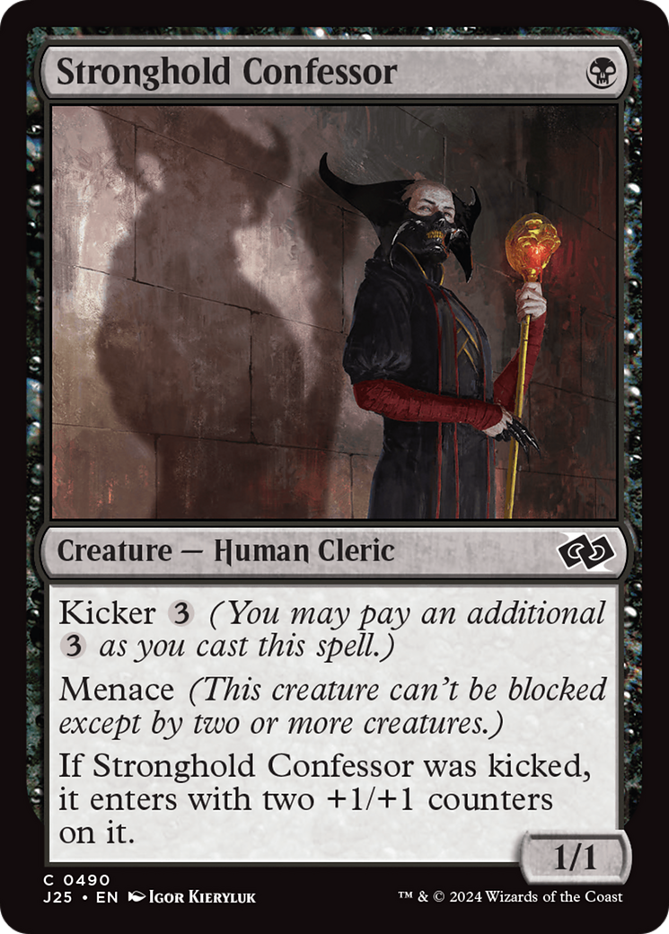 Magic: The Gathering - Stronghold Confessor - Foundations Jumpstart