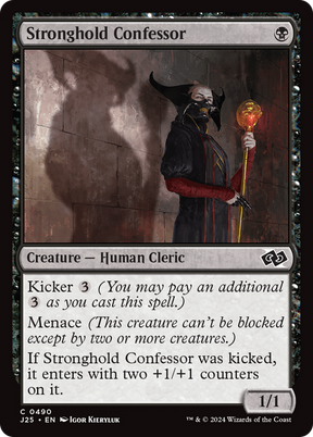 Magic: The Gathering - Stronghold Confessor - Foundations Jumpstart