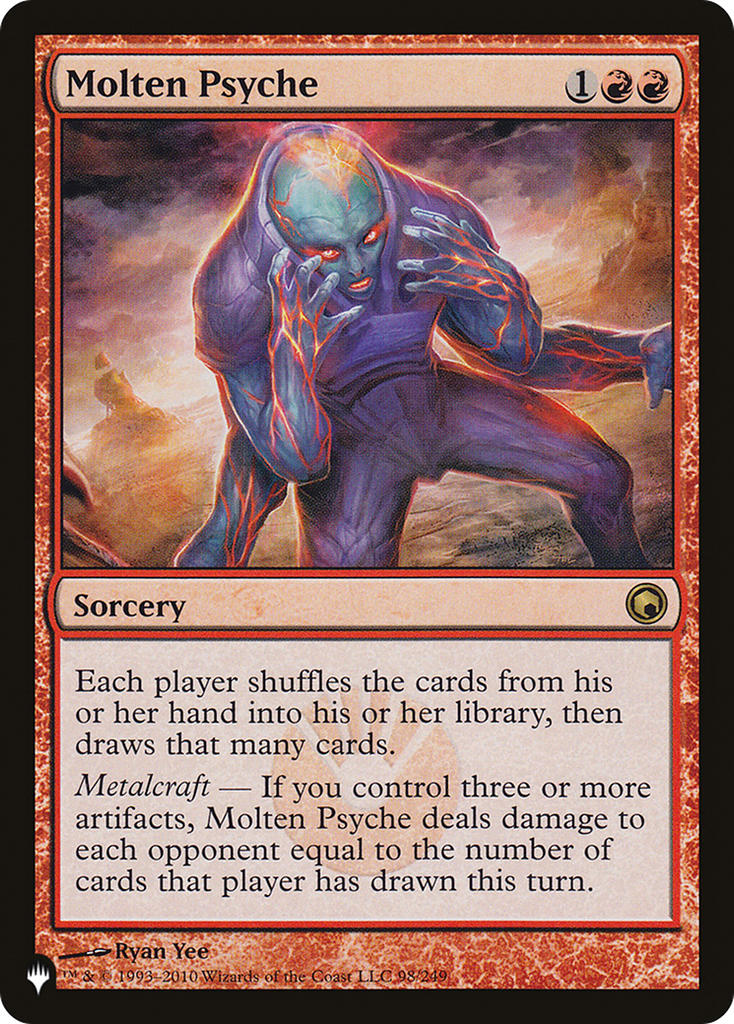 Magic: The Gathering - Molten Psyche - The List