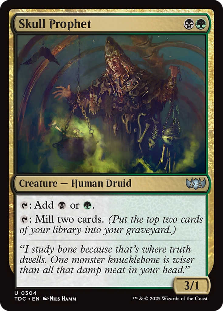 Magic: The Gathering - Skull Prophet - Tarkir: Dragonstorm Commander