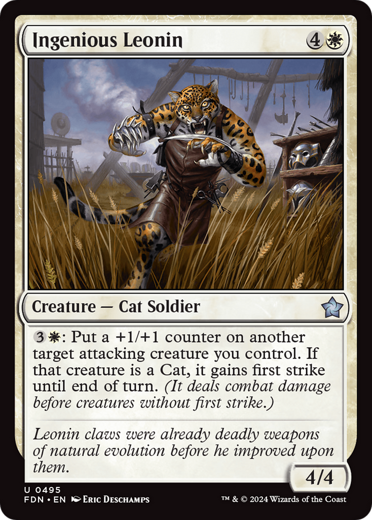 Magic: The Gathering - Ingenious Leonin - Foundations