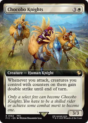 Magic: The Gathering - Chocobo Knights - Final Fantasy Commander