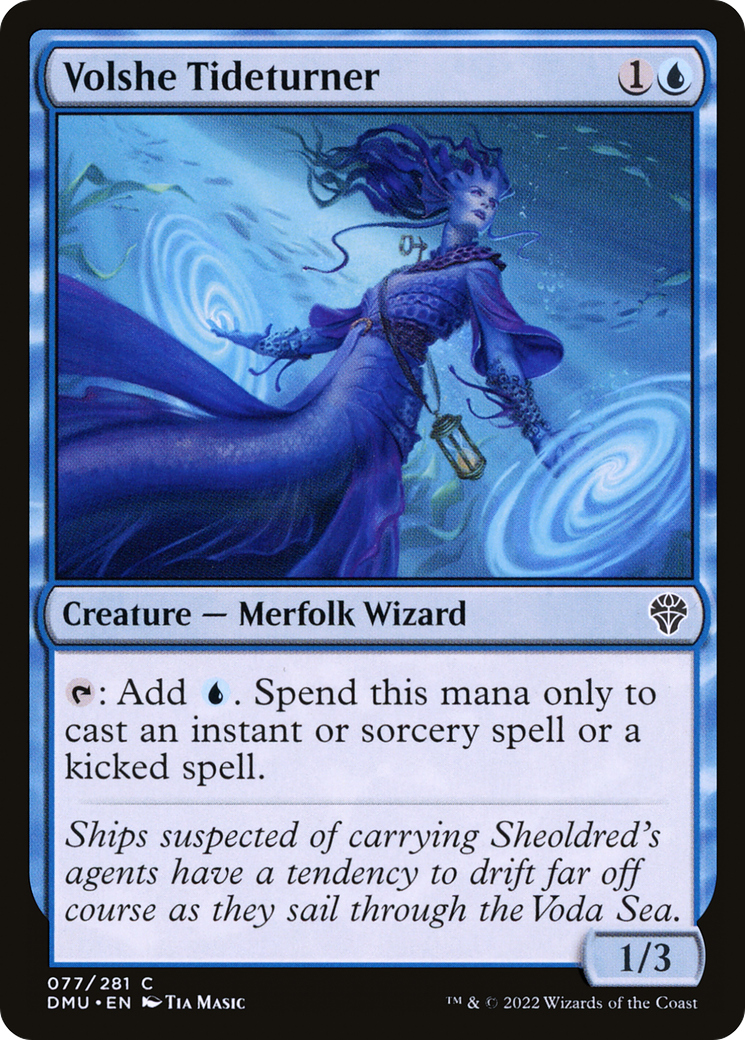 Magic: The Gathering - Volshe Tideturner Foil - Dominaria United