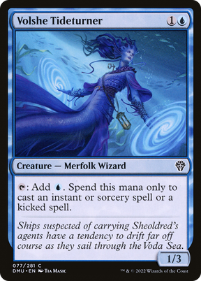 Magic: The Gathering - Volshe Tideturner Foil - Dominaria United
