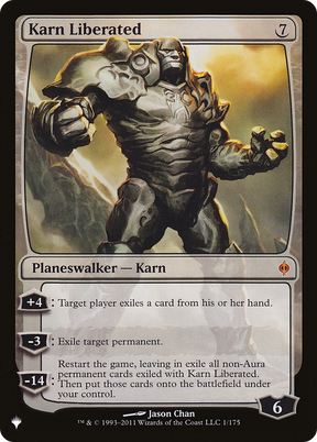 Magic: The Gathering - Karn Liberated - The List