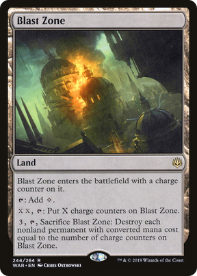 Magic: The Gathering - Blast Zone Foil - War of the Spark