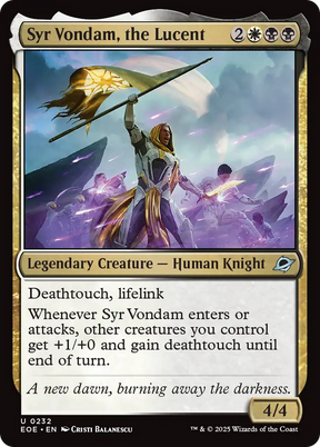 Magic: The Gathering - Syr Vondam, the Lucent Foil - Edge of Eternities